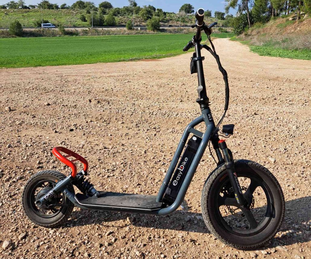 קורקינט חשמלי איזיבייק שיכוך מלא